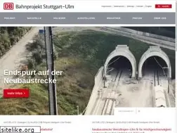 Sites similar to bahnprojekt-stuttgart-ulm.de