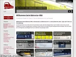 Sites similar to bahnreise-wiki.de