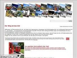 Sites similar to bahnreiseberichte.de