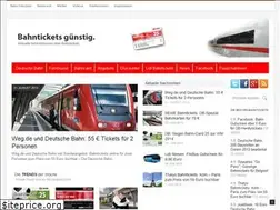 Sites similar to bahnticketsguenstig.de