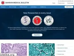Sites similar to bahrainmedicalbulletin.com