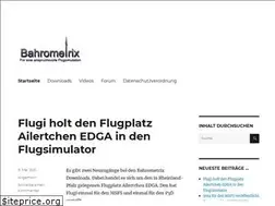 Sites similar to bahrometrix.de