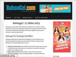 Sites similar to bahsegeltr.link