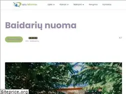 Sites similar to baidariu-nuoma.lt