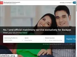 Sites similar to baidyamatrimony.com