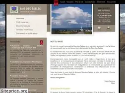 Sites similar to baiedessables.ca
