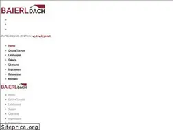 Sites similar to baierl-dach.at