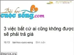 Sites similar to baihoccuocsong.com