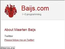 Sites similar to baijs.com