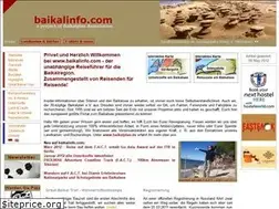 Sites similar to baikalinfo.com