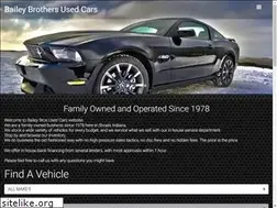 Sites similar to baileybrosusedcars.com