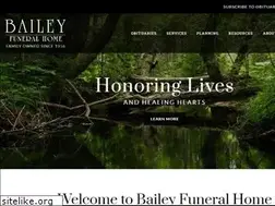 Sites similar to baileyfuneralhome.net