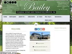 Sites similar to baileyfunerals.org