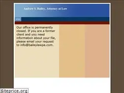 Sites similar to baileylawpa.com