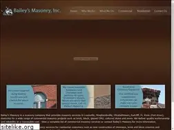Sites similar to baileysmasonry.com