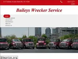Sites similar to baileyswrecker.com
