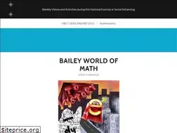 Sites similar to baileyworldofmath.org