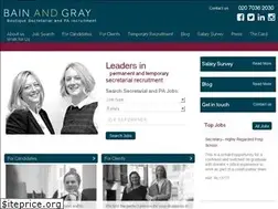 Sites similar to bainandgray.com