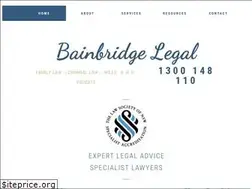 Sites similar to bainbridgelegal.com.au