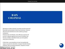 Sites similar to baincolonial.com