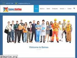Sites similar to bainesstaffing.com