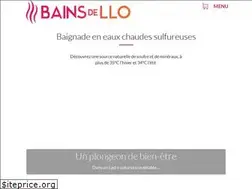 Sites similar to bains-de-llo.com