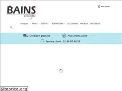 Sites similar to bains-design.fr