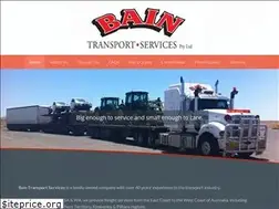 Sites similar to baintransport.com.au