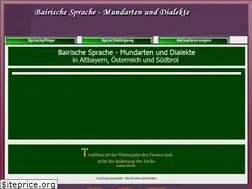 Sites similar to bairische-sprache.at