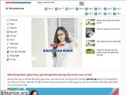 Sites similar to baitapsachgiaokhoa.com