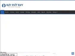 Sites similar to baiviethay.com