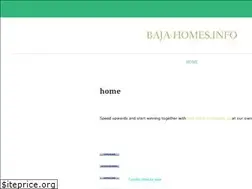 Sites similar to baja-homes.info