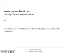 Sites similar to bajaautond.com