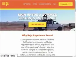 Sites similar to bajaexperiencetours.com