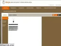 Sites similar to bajaionkormanyzat.hu