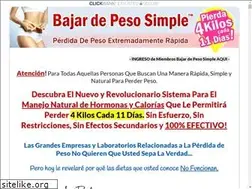 Sites similar to bajardepesosimple.com