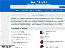 Sites similar to bajarmp3.org