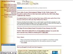 Sites similar to bajawesternonion.com