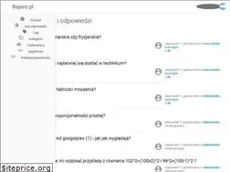 Sites similar to bajero.pl