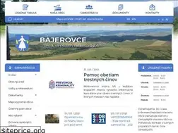Sites similar to bajerovce.sk