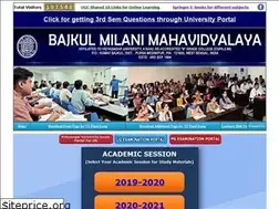 Sites similar to bajkulcollegeonlinestudy.in