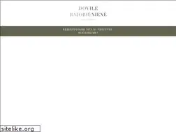 Sites similar to bajoriuniene.lt