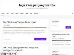 Sites similar to bajukaospanjangwanita.blogspot.com