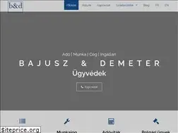 Sites similar to bajusz-demeter.hu