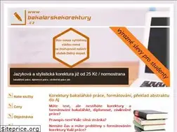 Sites similar to bakalarskekorektury.cz