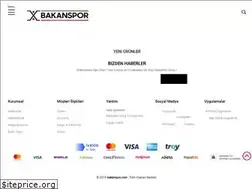Sites similar to bakanspor.com