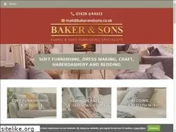 Sites similar to bakerandsons.co.uk