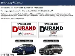 Sites similar to bakercadillac.com