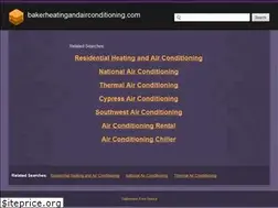 Sites similar to bakerheatingandairconditioning.com