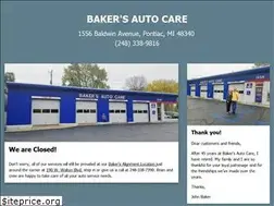 Sites similar to bakersautocare.com